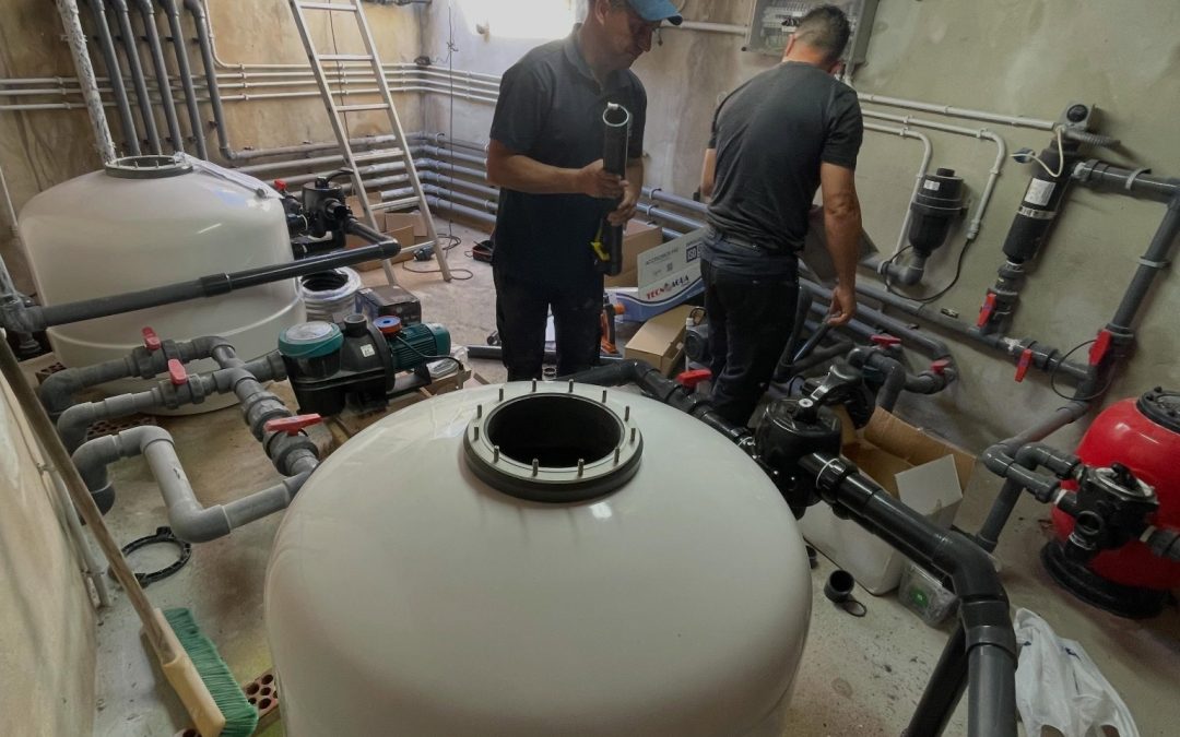 Remodelación de sala de máquinas y modernización del sistema de filtración